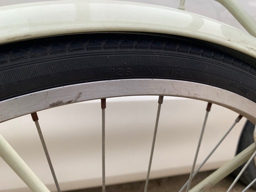 自転車26インチLEDライト