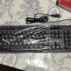 新品未使用 ELECOM 有線キーボード  USB接続の画像