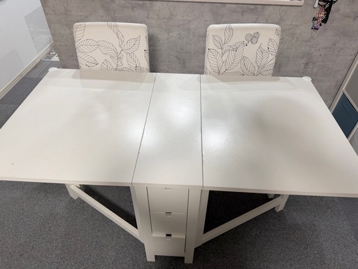ダイニングテーブルセット　IKEA ノールデン　テーブル椅子セット　