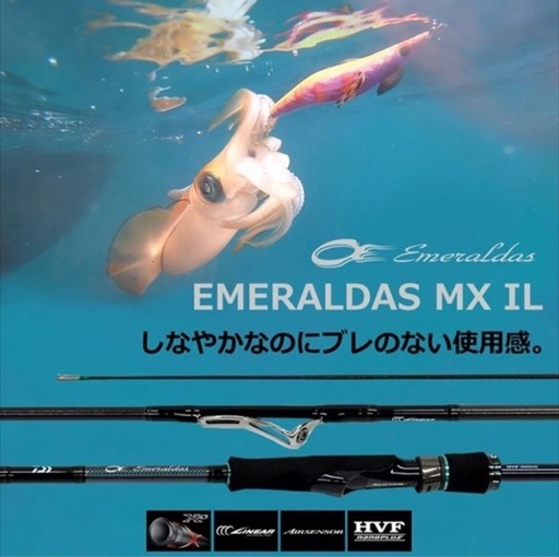 【美品】ダイワ エメラルダス MX IL 86M（インターライン）