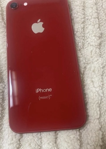 Apple iPhon8 レッド SIMフリー ロック解除済み