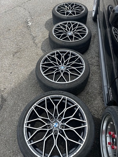ホイール　FJB59 19x9.5 ＋38 5x120 72.6 mm 4本セット中古  ホイール PCD120 M3
