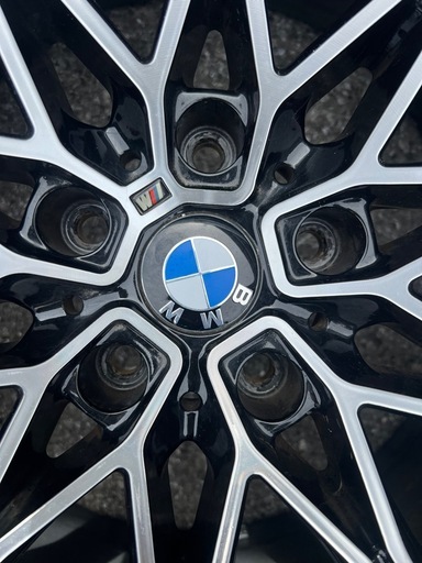 ホイール　FJB59 19x9.5 ＋38 5x120 72.6 mm 4本セット中古  ホイール PCD120 M3