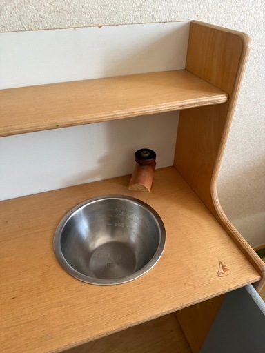中古ニキティキ木製キッチン