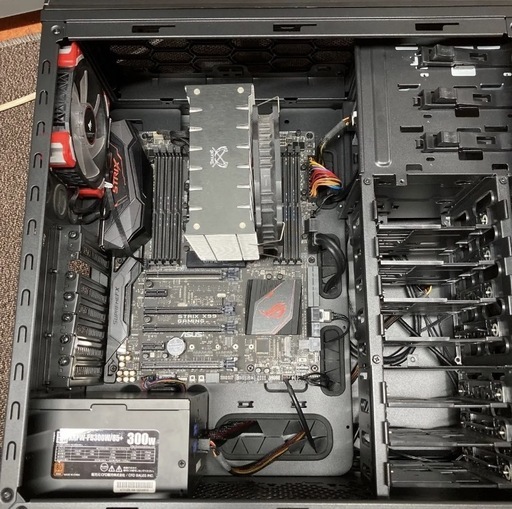 ★ジャンク/自宅に転がっていた古いが少し高級なパーツで適当に組み上げたPC