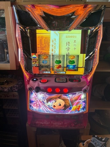 スロット実機　押忍番長4　操パネル