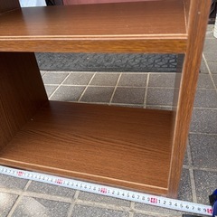 ２段木製ボックス　の画像