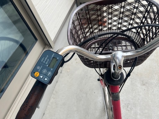 お取引き中】電動アシスト自転車パナソニックvivi26インチ赤色 【公式 