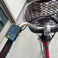 【お取引き中】電動アシスト自転車パナソニックvivi26インチ赤色の画像
