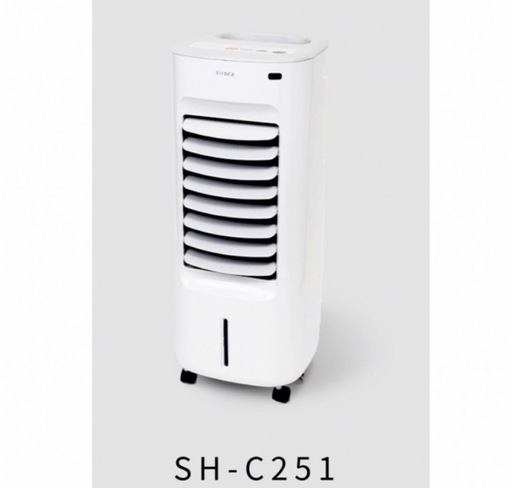 siroca加湿付温冷風扇シロカのなごみSH-C251W