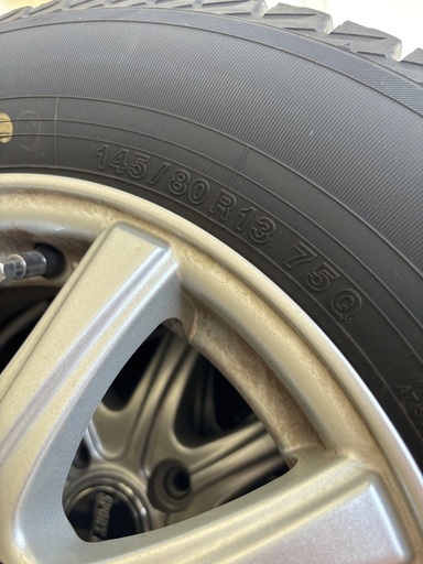 スタッドレスタイヤ　軽自動車　145/80R13