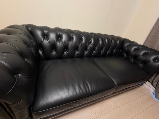 値段交渉受け付けます⭐︎【美品！】合皮ソファー