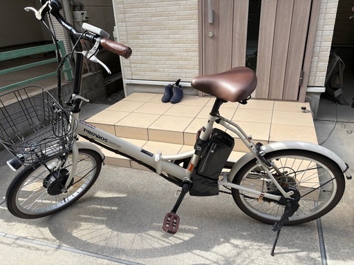折りたたみ 電動アシスト自転車 20インチ バッテリー良好（約40km）」