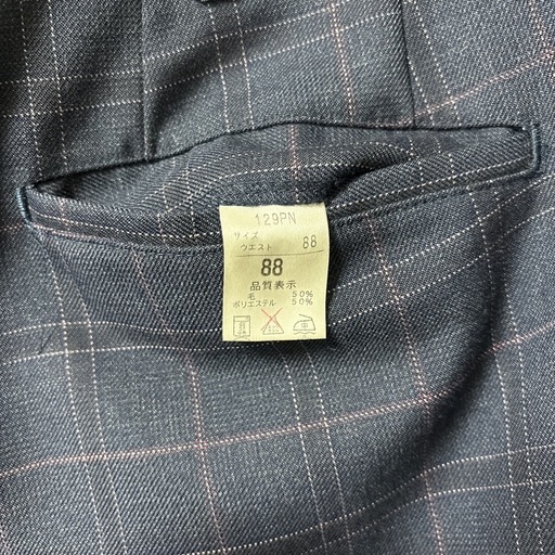 篠路中学校　男子　スラックス　88