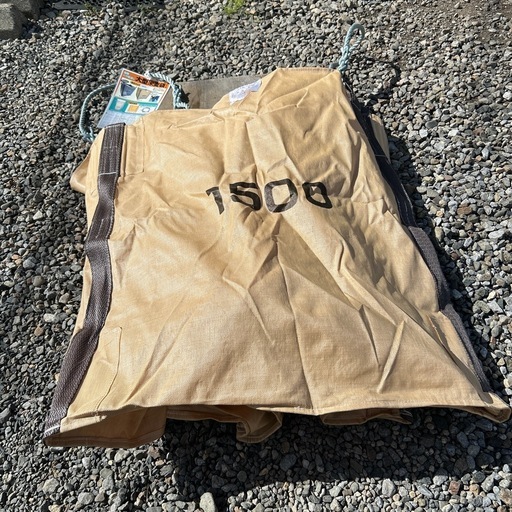 未使用　自立バック　大型米麦袋1500L