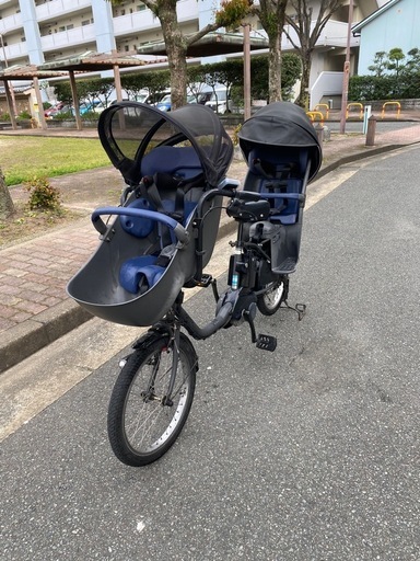 Panasonic BE-ELFD032N ギュットクルームDX 2019年製 電動アシスト自転車 子供乗せ 20インチ
 16.0A