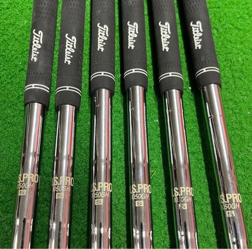 値下げ‼️タイトリスト718 AP2の綺麗な人気アイアン6本セット5〜P（S）です。