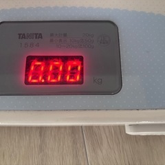 タニタ　ベビースケールの画像