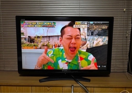 チンアナゴ様　液晶テレビ　AQUOS シャープ　SHARP LC-40E9