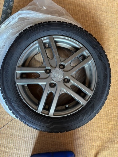 ★スタッドレスタイヤ　ホイールセット 155/65R14　PCD100/4H