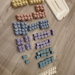 3coins 大きなブロック　90ピースの画像