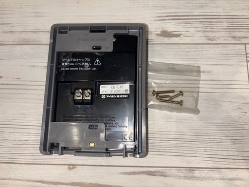 新品未使用！　ドアインターホン　アイホン