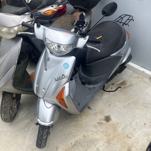 5台まとめて　ヤマハジョグ、スズキアドレスV 50、レッツ2、レッツ4、レッツ5　エンジンかかるのもあります