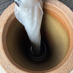 傘立て　陶器の画像