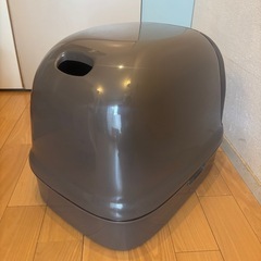 ニャンとも清潔トイレ 本体 ドームタイプ ブラウン　未使用の画像