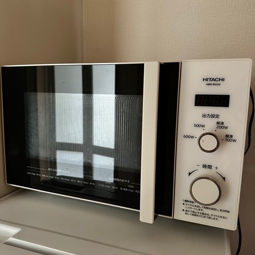 【受け取り者決定】電子レンジ　冷蔵庫セット バラ売り可
