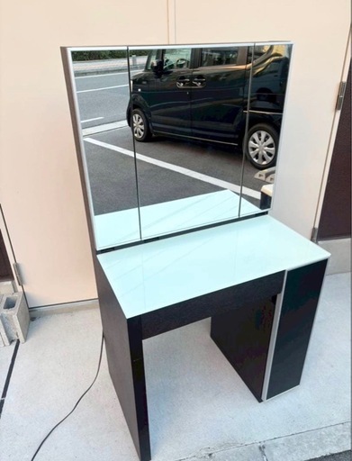 松永家具 ドレッサー 三面鏡 化粧台