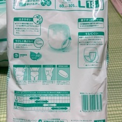 大人用リハビリパンツ　Lサイズ5袋セット　紙パンツ
の画像