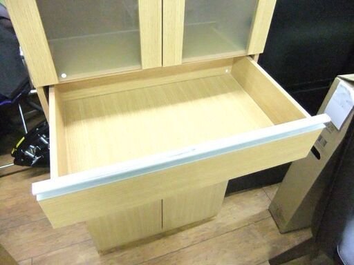 食器棚 幅59×奥行40×高さ178 収納家具 キッチン収納 棚 スリム 札幌市厚別区 厚別店