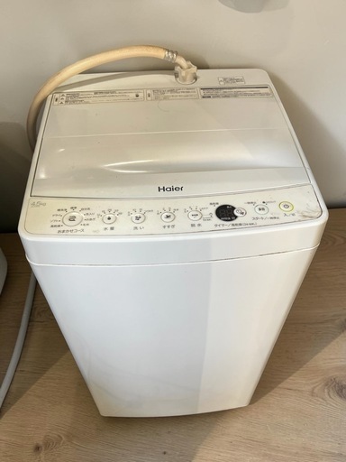 Haier 全自動洗濯機 4.5kg JW-E45CE（2021年製）