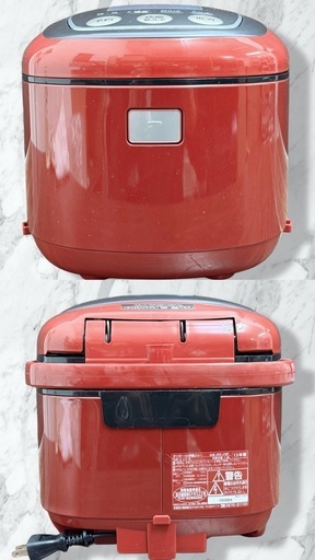 タイガー IH炊飯器 1升炊き JKK-J18T 未使用 美品 2013年製 レッド