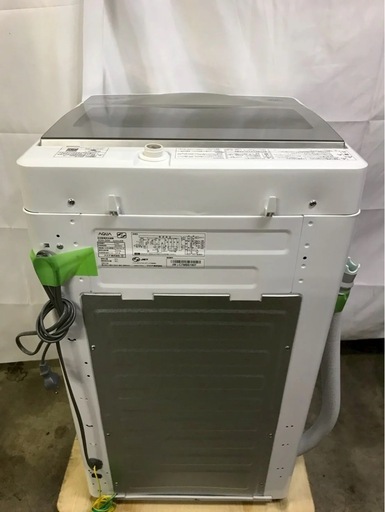 【半年保証】【分解洗浄】AQUA 洗濯機 AQW-S5M 2021年製 洗濯5kg