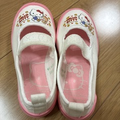 【16㌢】キティちゃん上靴の画像