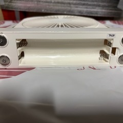 ポータブル扇風機の画像