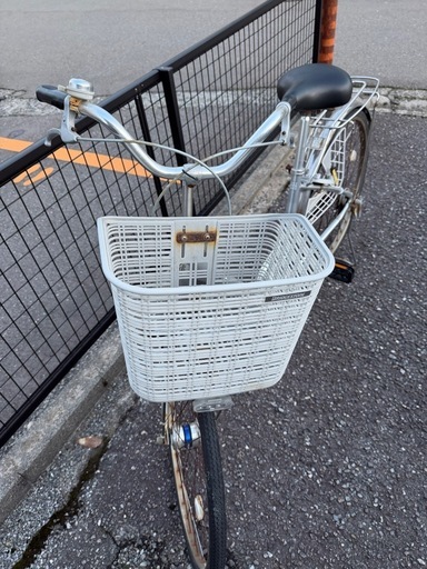 【取引完了】現品特価　ママチャリ　自転車　ガソリン高騰対策に