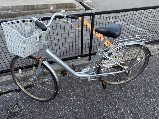 【取引完了】現品特価　ママチャリ　自転車　ガソリン高騰対策に
