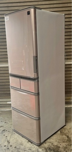 【倉庫保管品】中古 SHARP シャープ 5ドア 冷蔵庫 両開き SJ-X414H 412L 2021年製