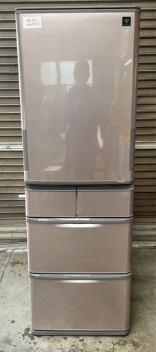 【倉庫保管品】中古 SHARP シャープ 5ドア 冷蔵庫 両開き SJ-X414H 412L 2021年製