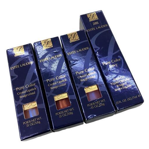 186000 Estée Lauder エスティーローダー リップ ４点まとめ売り [0000000002167]