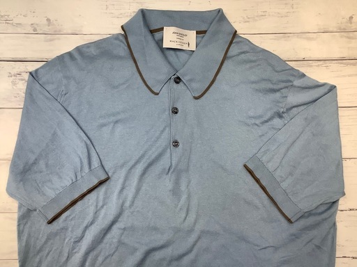 MACKINTOSH LONDON×JOHN SMEDLEY ポロシャツ G3N90-500-22