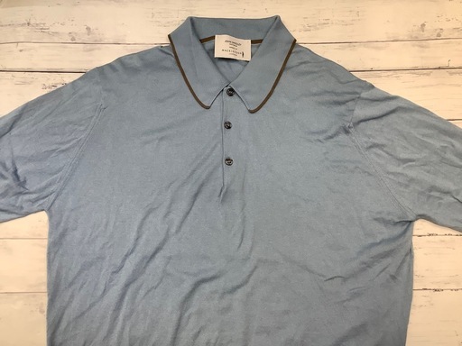 MACKINTOSH LONDON×JOHN SMEDLEY ポロシャツ G3N90-500-22