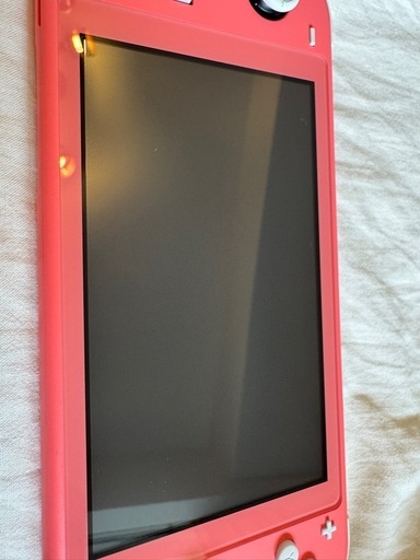 ※レア・美品※【Switchライト】どうぶつの森デザイン　コーラル