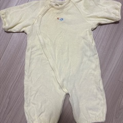 ［2点セット］アカチャンホンポ　ドレスオール50-60、ユニクロ　ボディスーツメッシュ60の画像