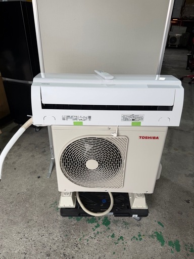 【売り切れ】
F02 東芝 ルームエアコン 大清快 室内機 RAS-U221M(W) 室外機 RAS-U221MA 2025年製 6〜8畳用
