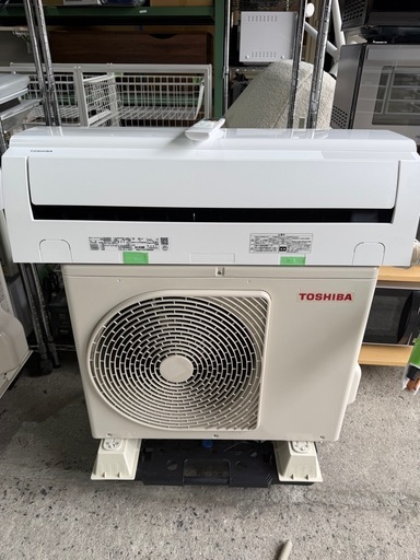 【売り切れ】F03 東芝 ルームエアコン 大清快 室内機 RAS-U221M(W) 室外機 RAS-U221MA 2025年製 6〜8畳用