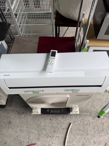 【売り切れ】F03 東芝 ルームエアコン 大清快 室内機 RAS-U221M(W) 室外機 RAS-U221MA 2025年製 6〜8畳用